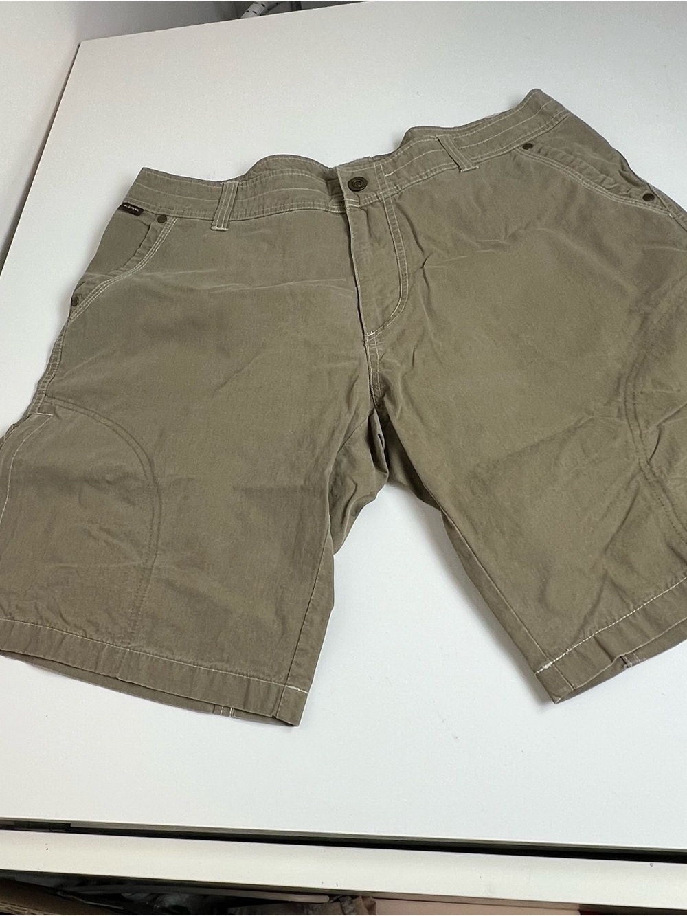 KÜHL Men's Ramblr Shorts - Brown/Khaki-Size Large